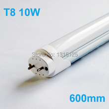 Tubos de bombillas Led T8 superbrillantes, 600mm, 10W, SMD2835, luz fluorescente, AC85-265V, blanco frío y cálido, 1000LM 2023 - compra barato