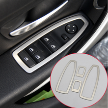 Stainless Steel Car Window Lift Door Button Control Frame Auto Accessories For BMW 3 Series f30 2013-2017 Car-styling 2024 - buy cheap