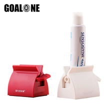 GOALONE-exprimidor de pasta de dientes, dispensador de rodillo de tubo, soporte de plástico, accesorios de baño 2024 - compra barato
