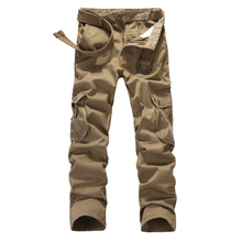 2019 Для мужчин; Военный стиль армия модные камуфляжные брюки военные камуфляжные тактические брюки военные Костюмы брюки-карго плюс 38 2024 - купить недорого