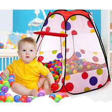 Детская палатка для автоматического Портативный складной Крытый игровая комната детские игрушки 2024 - купить недорого