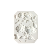 Sugarcraft Rose silicone mold fondant mold cake decorating tools chocolate gumpaste mold 2024 - buy cheap