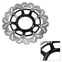 1 Single Piece Front Brake Disc Rotor For Honda CBR 250R CBR250RR 2010 2011 2012 Black 2024 - buy cheap