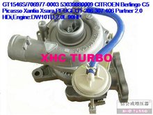 NEW K03/53039880009 Turbo Turbocharger for CITROEN Berlingo C5 Picasso Xantia Xsara,206 307 406 Partner DW10TD,2.0L 90HP 2024 - buy cheap