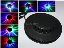 Nova 8W 48 90-240V Auto & Voice-ativado LED RGB LEVOU mini Bar Luz do Estágio partido de Disco DJ Stage Iluminação UE plug 2024 - compre barato