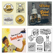 Whiskey Plaque Retro Metal Tin Signs Bar Pub Decorative Plates Wine Wall Stickers Art Poster 30x30cm 2024 - buy cheap