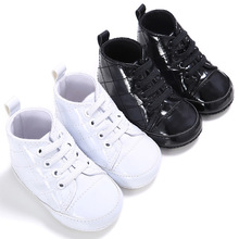 Classic Newborn Baby Shoes Kids Crib First Walkers PU Leather Anti-slip Leisure Sports Sneakers Boots Shoes Footwear 2024 - buy cheap