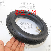 good quality 8 Inch 8X1 1/4 Scooter Tire & Inner Tube Set Bent Valve Suits A-Folding Bike Electric Gas Scooter Tyre 2024 - buy cheap