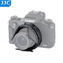 JJC-Tapa de lente de apertura automática para cámara Digital, Protector de lente dedicado para Canon PowerShot G1X Mark III G1X M3 2024 - compra barato