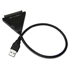 USB 3,1 до 2,5 "3,5" SATA 3,0 жесткий диск SSD адаптер кабель USB3.1 Type-A к SATA III HDD конвертер Кабель 2024 - купить недорого