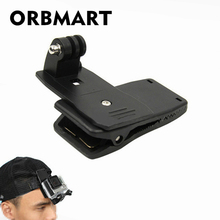 ORBMART-mochila rotativa de 360 grados, Clip de monturas, montaje rápido para GoPro Hero 4 3 + 3 2 SJ4000 SJ5000 2024 - compra barato