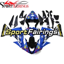 Shark-carenados de inyección de plástico ABS para motocicleta, carenados completos, color azul, para Yamaha YZF1000 R1 2009 2010 2011 2024 - compra barato