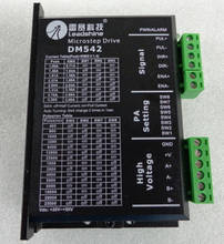 Leadshine Stepper Driver DM542 work 24-50V output 1-4.2A current work with NEMA 23 and NEMA 17 stepper motor 2024 - buy cheap