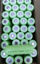 Bateria recarregável nimh a, 2 unidades, 1.2v a 2700mah, nimh a, alta capacidade, boa qualidade, frete grátis 2024 - compre barato