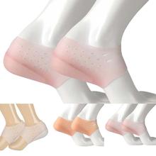 Nuevos calcetines Unisex invisibles para aumentar la altura, almohadillas para el talón, plantillas de silicona para masaje de pies 2024 - compra barato