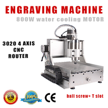 customized working size cnc machine AMAN 3020 4axis 800W CNC router 2024 - buy cheap
