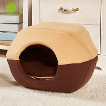 New Arrival Fashion Dog Bed Pet Kennel Yurts Soft Dog House Bed Puppy Cat Warming Winter Nest Bed S M L Size Pet Supplies 2024 - buy cheap