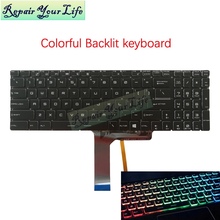 Genuine GS60 GS70 Backlit keyboard for MSI GE72 GE62 WS60 GS60 GS70 US  English Laptop keyboard colorful backlight test well 2024 - buy cheap