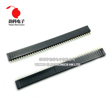 10pcs 2.54mm 40 Pin Stright Female Single Row Pin Header Strip PCB Connector 2024 - buy cheap