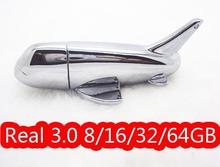 USB-флеш-накопитель в форме самолета, 32/64/3,0 Гб 2024 - купить недорого