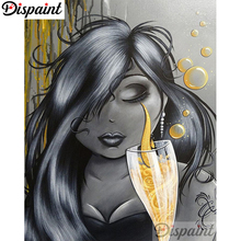 Dispaint Full Square/Round Drill 5D DIY Diamond Painting "Cartoon beauty" 3D Embroidery Cross Stitch Home Decor Gift A06072 2024 - buy cheap