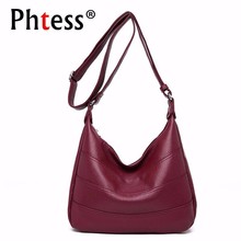 Luxury Handbags Women Bags Designer 2019 Vintage Soft Leather Shoulder Bag Female Bolsas Women Messenger Bag Ladies Crossbody 2024 - buy cheap