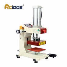 HQS-1515 RCIDOS T-shirt pneumatic heat press machine 15*15cm,220V water washing clothes Hot stamping transfer printing press 2024 - buy cheap