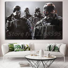 Tom Clancys Rainbow Six Siege Hd Wallpapers Wall Art Canvas Posters Prints Painting Wall Pictures For Living Room Home Decor 2024 - buy cheap