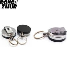 First Aid Kits New Metal Card Badge Holder Steel Ring Belt Clip Pull Security Emergency Anti-thief Survival Kit 2024 - buy cheap