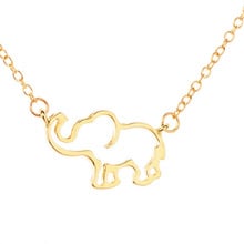 SanLan Collier Femme  Gold Chain Origami Elephant Pendant Necklaces For Women Jewelry Collares Largos De Moda  Kolye 2024 - buy cheap