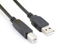 Высокоскоростной USB 2,0 Принтер, кабель для сканера типа A папа-Тип B папа для HP, Canon, Lexmark, Epson, Dell 2024 - купить недорого