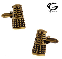 iGame Men's Vintage Cuff Links Doctor Robot Design Free Shipping 2024 - buy cheap