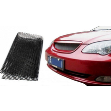 1 Piece Car Aluminum Alloy Front Bumper Air Inlet Grill Mesh Sheet for Bumper Body Kit Hood Vent Vehicle Opening Black 2024 - buy cheap