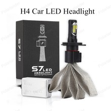 2 pcs 72W 4000LM 6000K COB LED car headlight S7 H4 led headlights car LED headlight Auto headlamp bulbs for buick free shipping 2024 - buy cheap