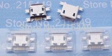 10pcs for Micro  5P USB jack socket connector used for phone charging data port,SMT free shiping 2024 - buy cheap