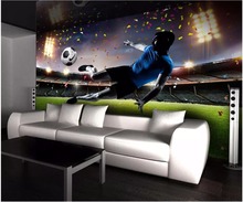 3d wallpaper custom photo mural HD huge football field kicking background home decor 3d wall murals wallpaper for walls 3 d 2024 - buy cheap