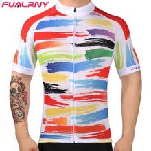 FUALRNY Pro Cycling Jersey 2017 Men Pro Team Downhill Mtb Jersey Light&Thin Breathable DH Jersey Road Bike Bicycle Jersey 2024 - buy cheap