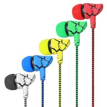 in-E Sport Wired Super Bass 3.5mm Crack Earbud with Microphone Hands Free Headset for MP3 MP4 2024 - buy cheap