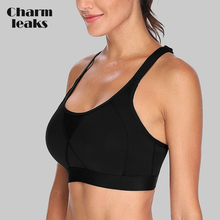 Charmleaks Women's Hight Impact Sports Bra Padded Support Yoga Bra Breathable Fitness Workout Racerback Sports Top 2024 - buy cheap