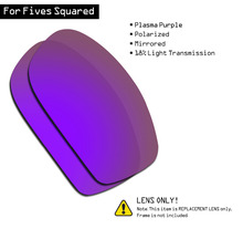 SmartVLT Polarized Sunglasses Replacement Lenses for Oakley Fives Squared - Plasma Purple 2024 - buy cheap