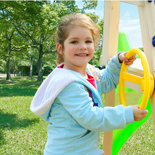 10 дюймов Swingset, рулевое колесо, прикрепление, детская площадка, качели, комплект аксессуаров, замена, безопасный и нетоксичный пластик 2024 - купить недорого