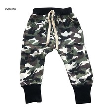 Pantalones de moda para niños, ropa de primavera Otoño, pantalones bombachos de camuflaje 2024 - compra barato