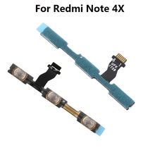 New Power On/Off Volume Button Key Flex Cable Ribbon Replacement For Xiaomi Redmi Note 4 Note 4X Note 5 /Pro 2024 - compre barato