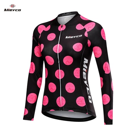 Mieyco Long Sleeve Jersey Women Bike Shirt Reflective Cycling Jersey Breathable Cycling Shirt MTB Jersey Maillot Ciclismo 2022 - buy cheap