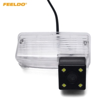 FEELDO 1PC Car Rear View Camera with LED light For Toyota Corolla E120/E130/Reiz(10~12)/Vios(03~08) Reversing Parking Camera 2024 - buy cheap