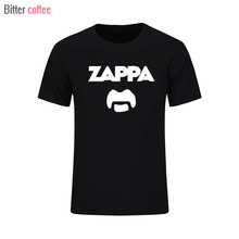 Summer NEW Fashion Eccentric Rock Icon Frank Zappa Funny Print T-shirts Men Casual Short Sleeve cotton T Shirts 2024 - buy cheap