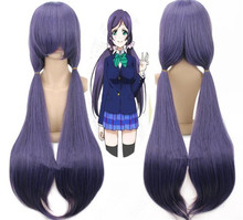 LoveLive! Love Live Cosplay Wig Nozomi Tojo Costume Play Adult Wigs Halloween Anime Hair A389 2024 - buy cheap