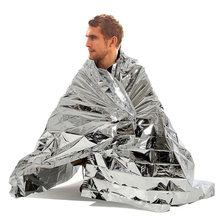 1Pcs 210x130cm Sliver Rescue Camping Insulation Curtain Foil Portable Emergency Blanket Survival Foil Thermal First Aid 2024 - buy cheap