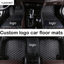 Alfombrillas con logotipo personalizado para coche, accesorios para Honda jazz Honda accord 2003-2017 honda fit civic city crv 2024 - compra barato