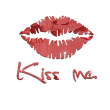 Kiss Me Lip Pattern Mirror Wall Sticker Acrylic Kissing Lips Mural Mirror Surface 3D Wall Sticker Removable Art Background Decal 2024 - buy cheap